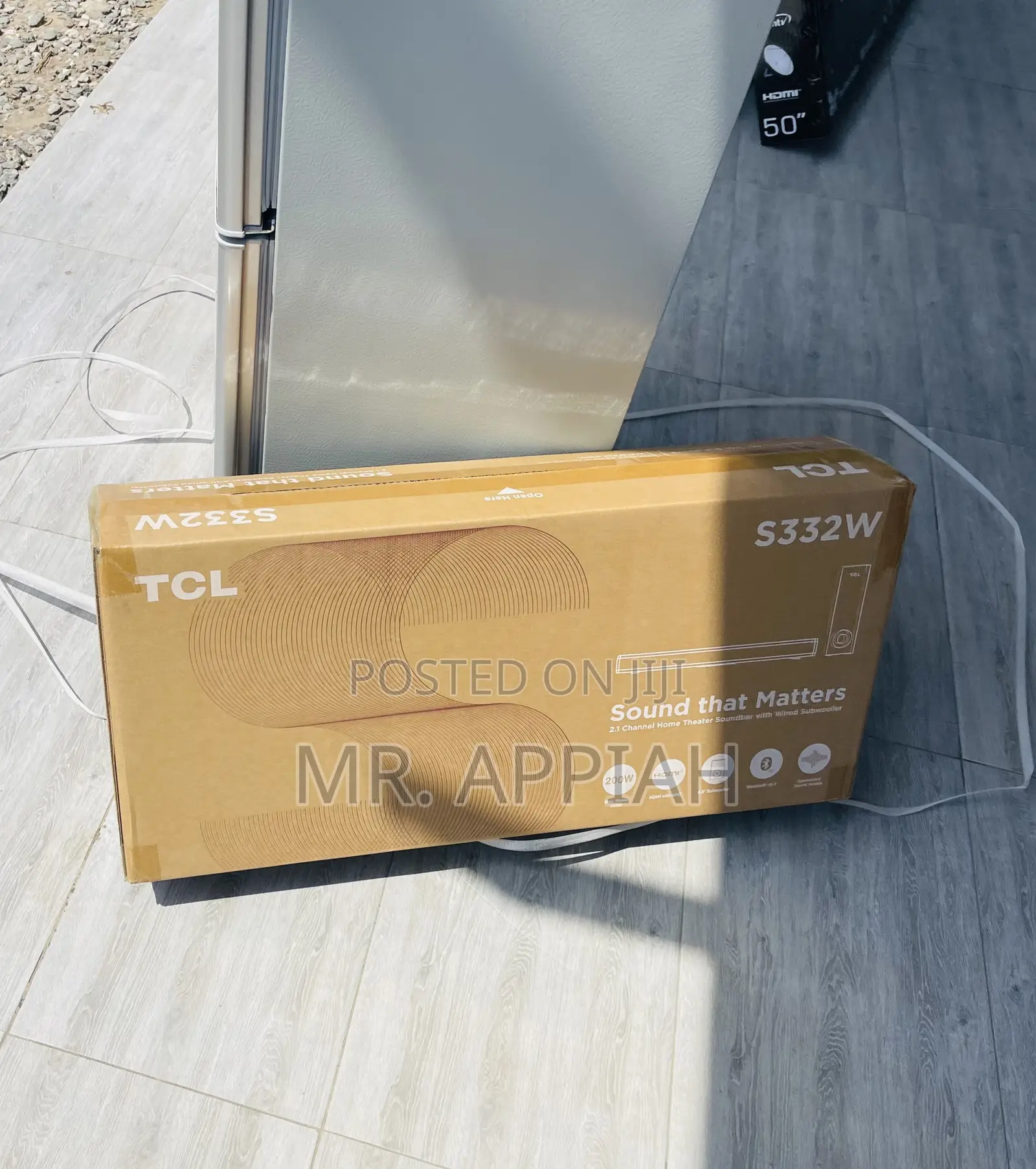 Unique TCL 200W Wireless Subwoofer Bluetooth Sound Bar