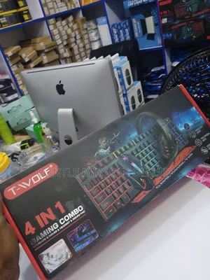 4in1 Universal Gaming Keyboard Mouse, Headset and Mousepad