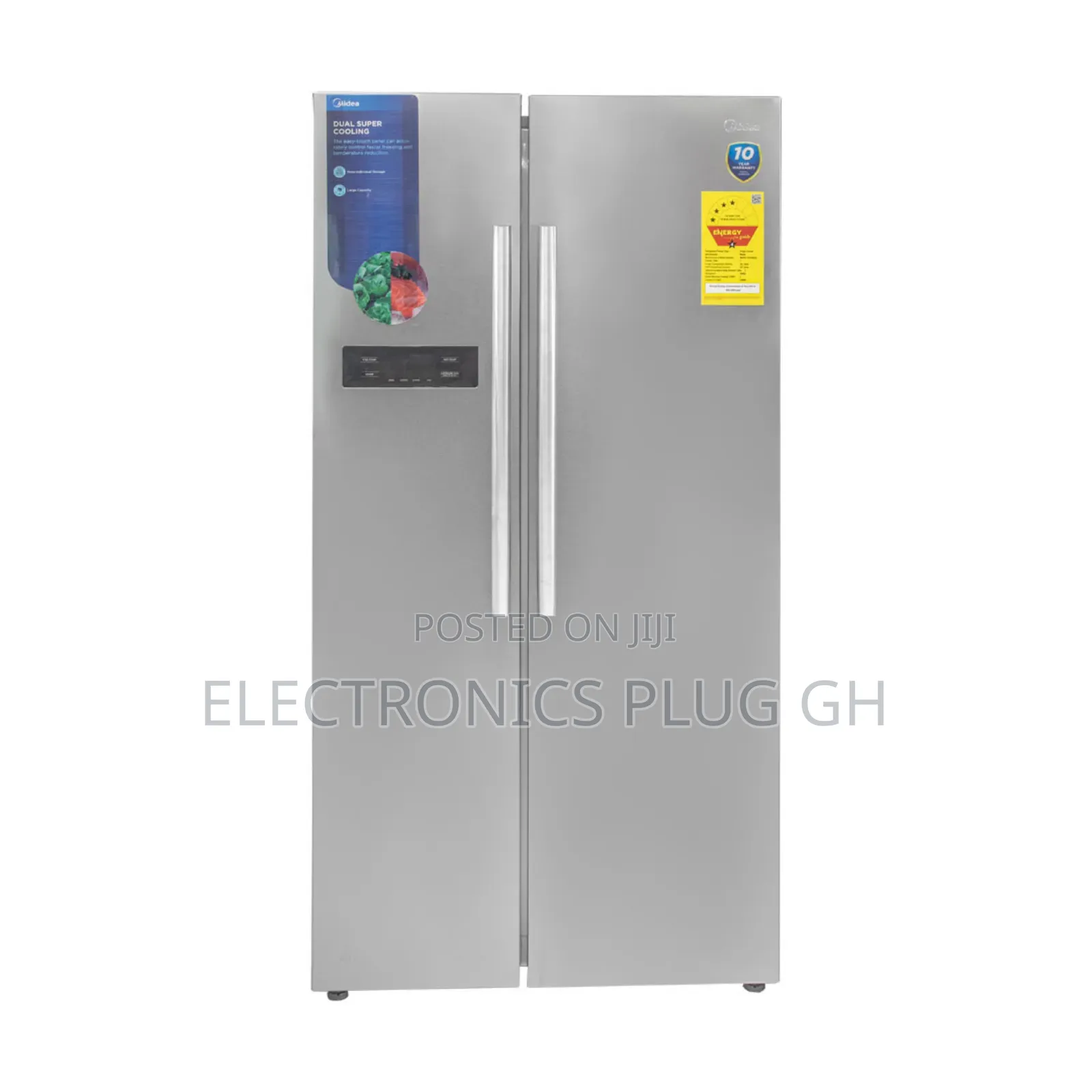 Midea 510 Litres Side by Side Refrigerator