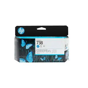 HP 738 130-Ml Cyan Designjet Ink Cartridge