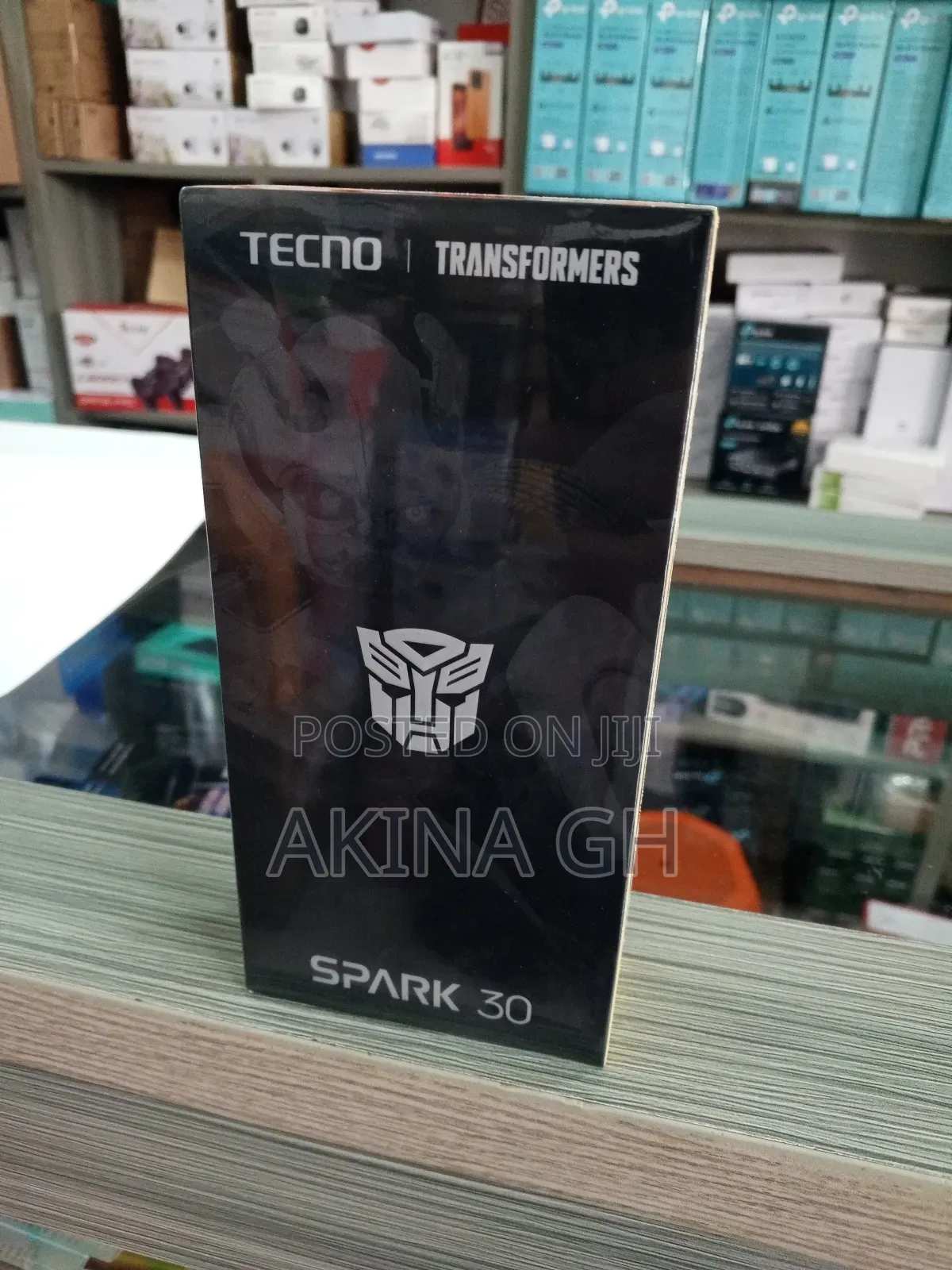 New Tecno Spark 30 128 GB Black