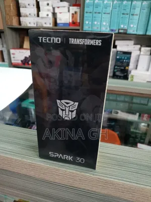 New Tecno Spark 30 128 GB Black