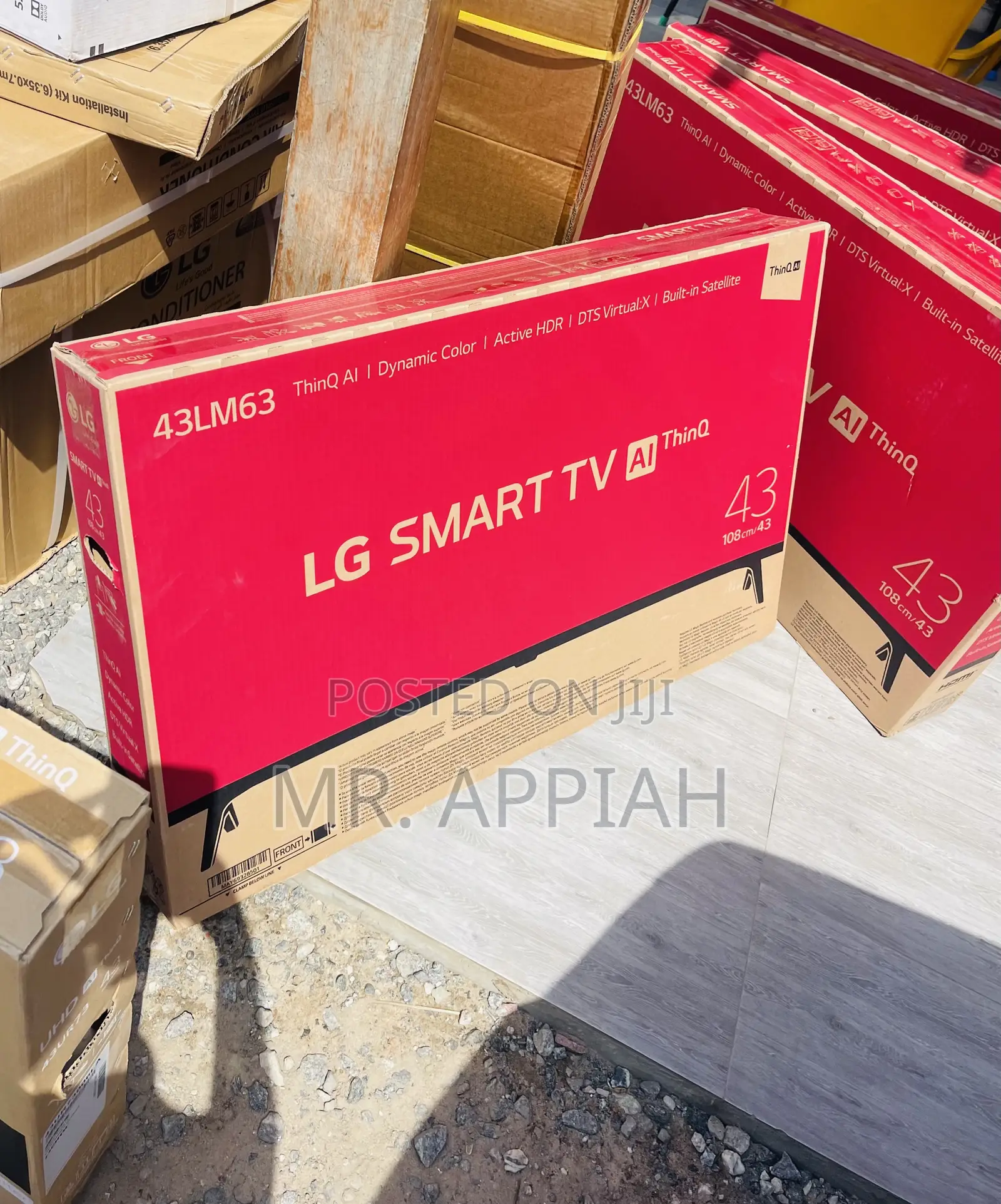 Latest Lg43lm63 43 Inch Full HD Smart Electric Television.