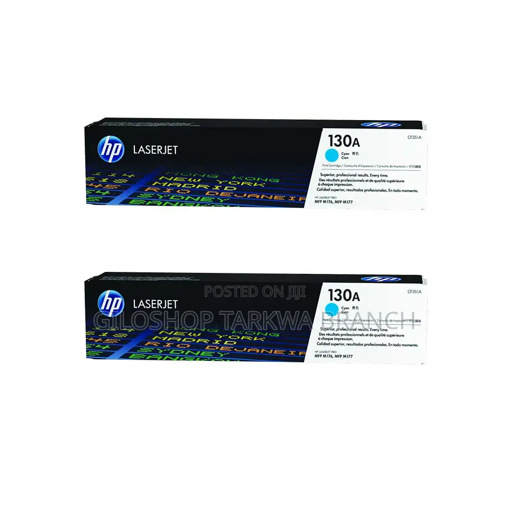 Hp 130a Cyan Original Laserjet Toner Cartridge, Cf351a