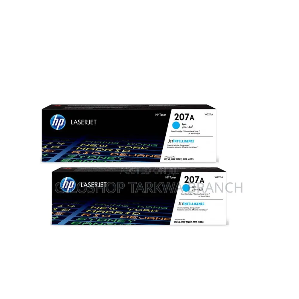 Hp 207a Cyan Laserjet Toner Cartridge