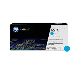 HP 651A Cyan Original Laserjet Toner Cartridge, CE341A
