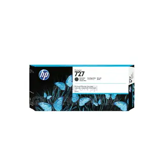 HP 727 300-Ml Matte Black Designjet Ink Cartridge, C1Q12A