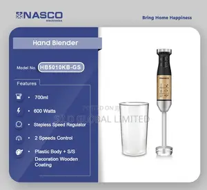 Suitable Nasco 600watt Hand Blender-Hb5010kb-Gs