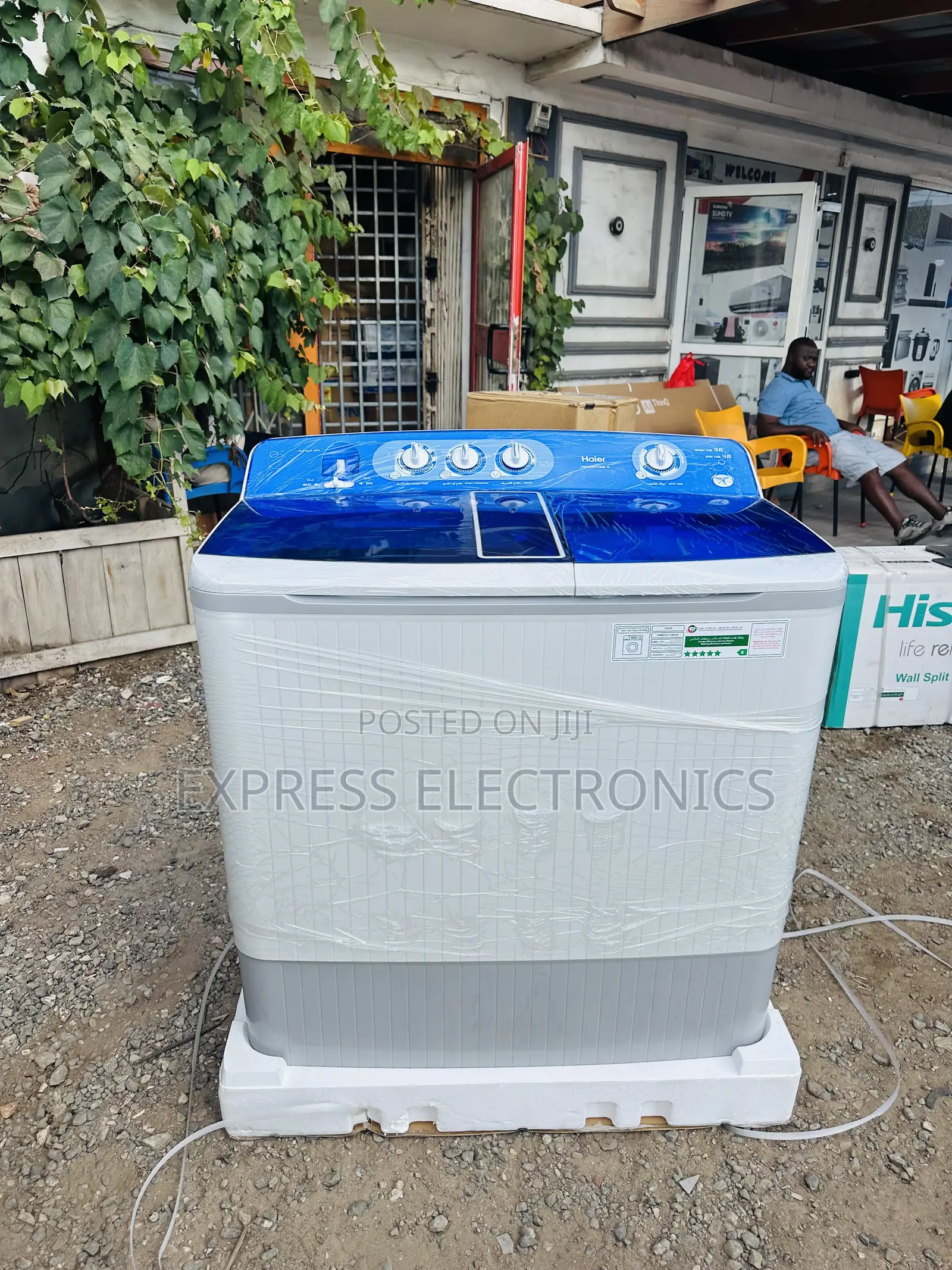 Aero Design Washing Machine Haier Topload 18kg