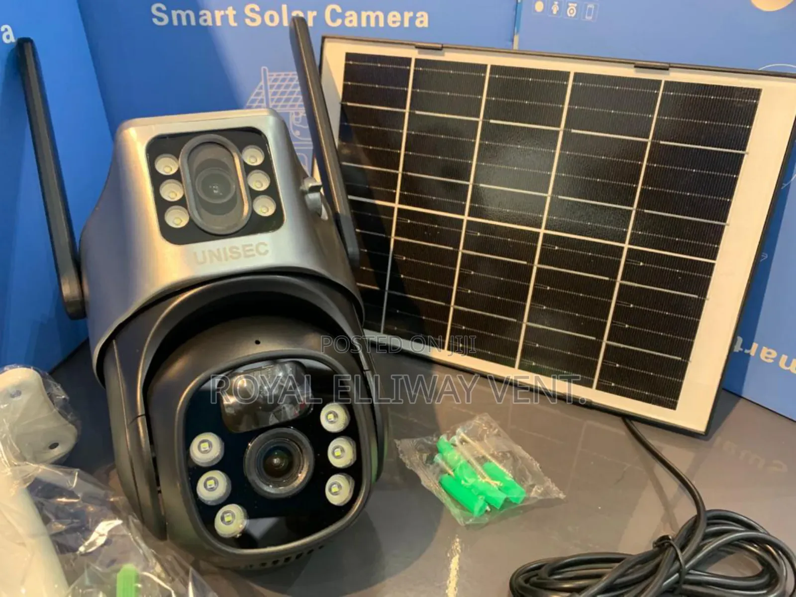 Smart Network Solar Powered Outdoor PTZ Camera
