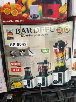 Bardefu 3 in 1 Commercial Blender