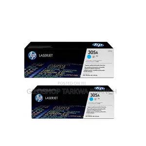 HP 305A Cyan Original Laserjet Toner Cartridge, CE411A