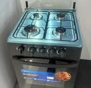 The Artistry of MIDEA-4-BURNER-GAS-COOKER-BLACK-MIRROR