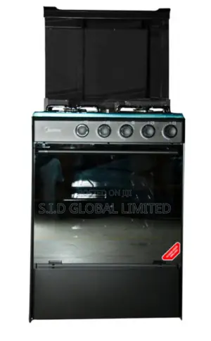 Bold Fire of MIDEA-4 BURNER-GAS-COOKER-M-SNIPER60-BLACK