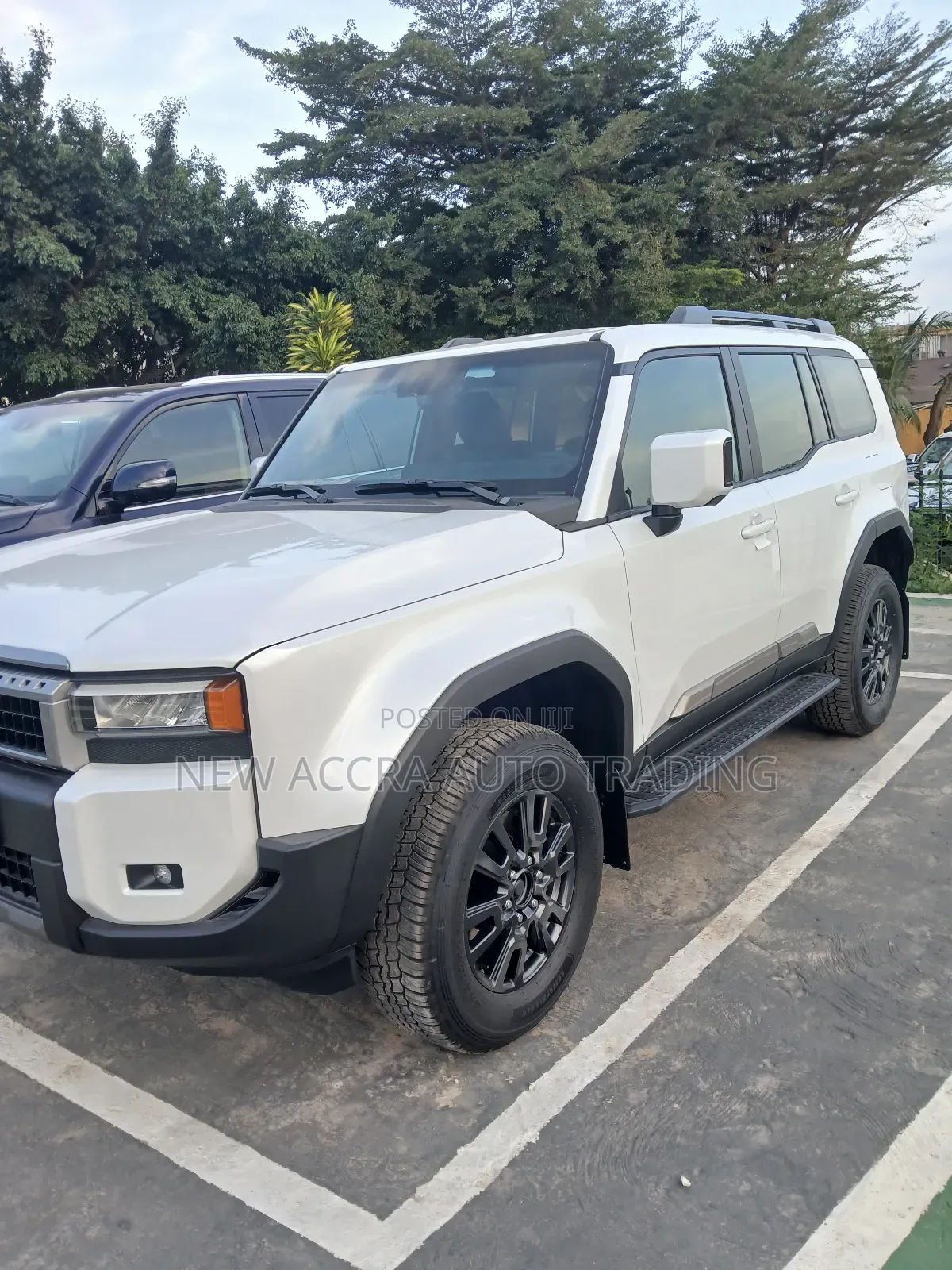 New Toyota Land Cruiser Prado 2024 White