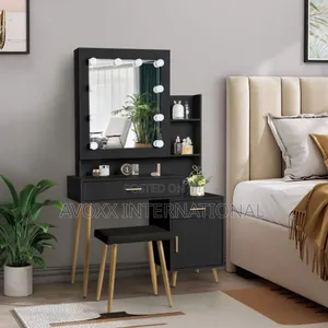 Ktaxon Vanity Table Set Makeup Vanity Desk With Drawers