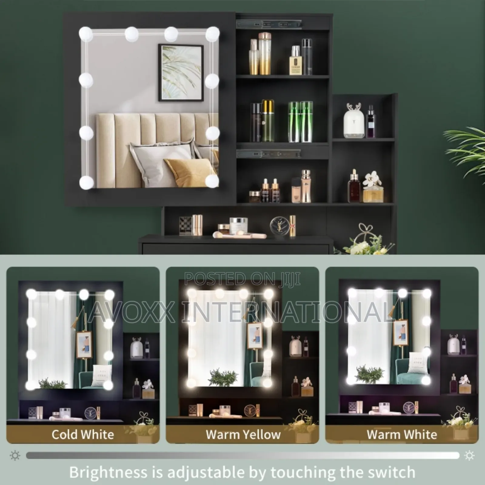 Ktaxon Vanity Table Set Makeup Vanity Desk With Drawers