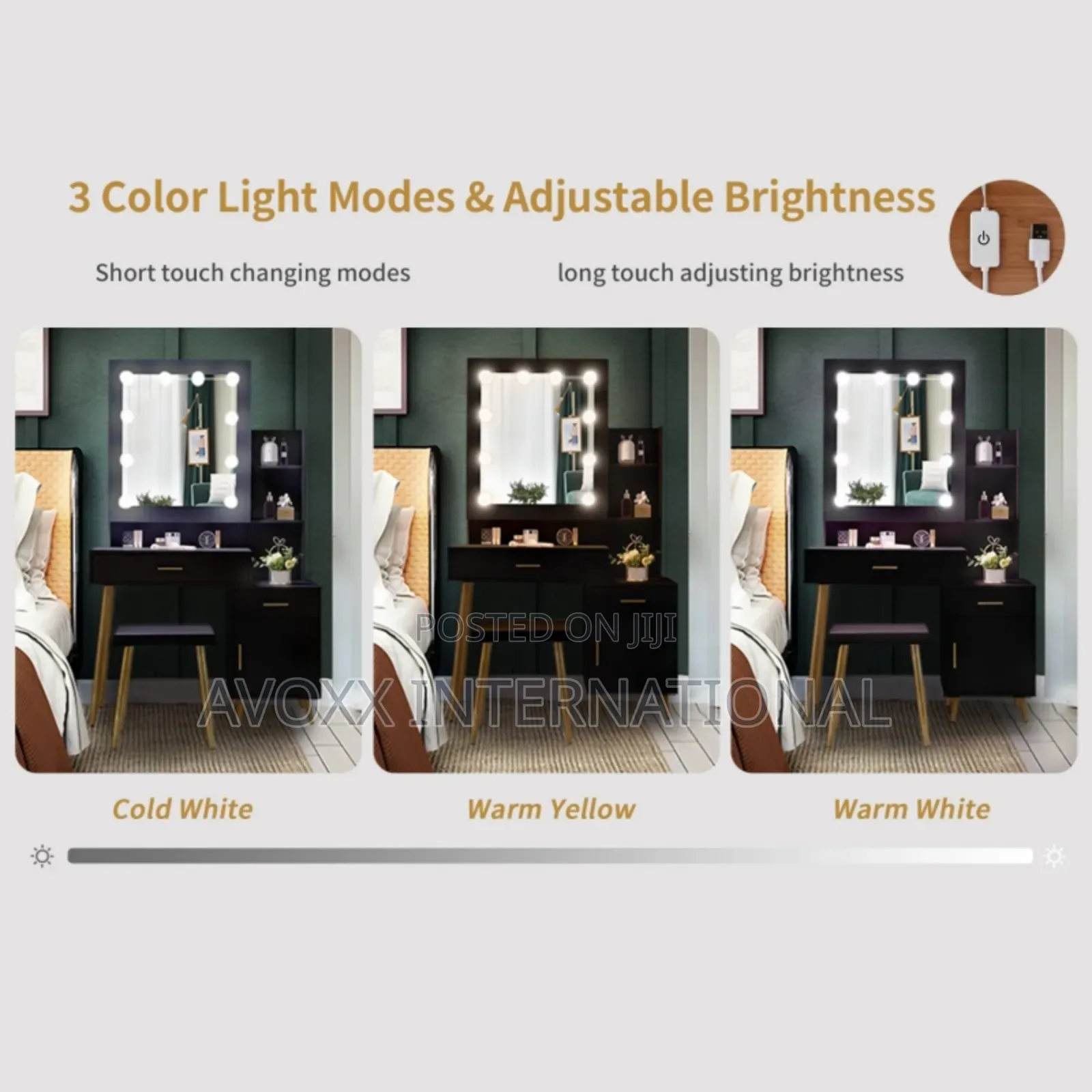 Ktaxon Vanity Table Set Makeup Vanity Desk With Drawers