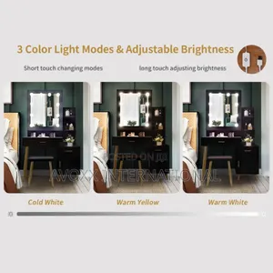 Ktaxon Vanity Table Set Makeup Vanity Desk With Drawers