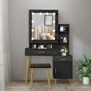 Ktaxon Vanity Table Set Makeup Vanity Desk With Drawers
