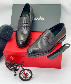 Men’S Clarks Leather Executive Shoes