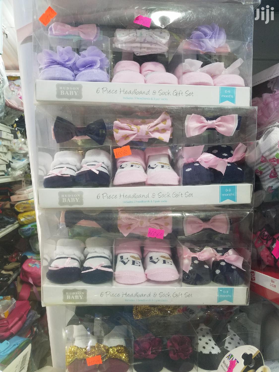 6 Pieces Headband Sock Gift Set