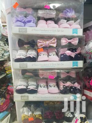 6 Pieces Headband Sock Gift Set