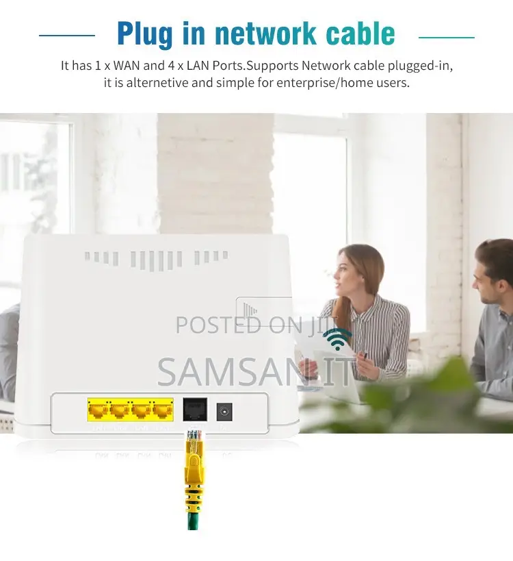 Universal Unlocked 4G Router Modem + Inbuilt Battery
