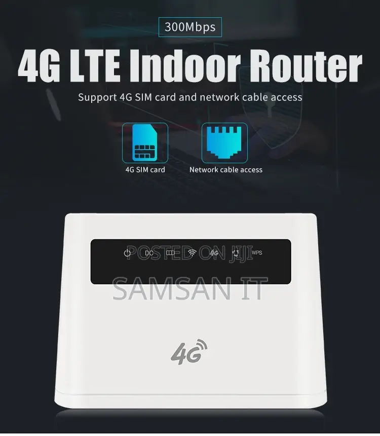 Universal Unlocked 4G Router Modem + Inbuilt Battery