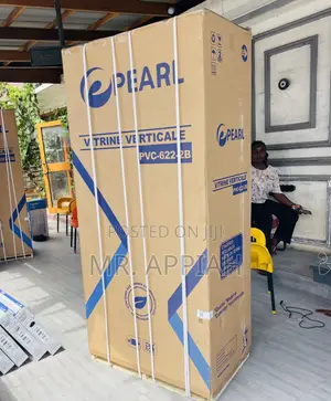 Pearl PVC-622 Double Door Electric Display Fridge.
