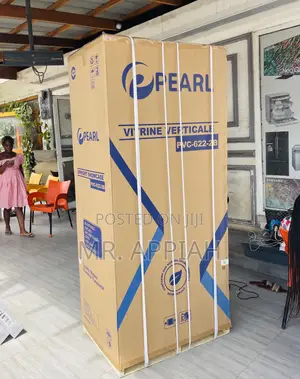 Original Pearl PVC-622 Double Door Electric Display Fridge.