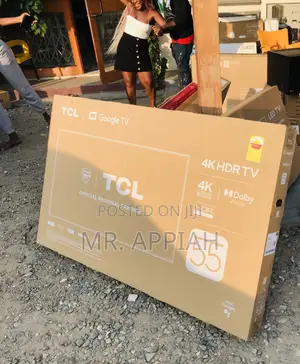 Order Classic TCL 55p635 55” Smart Electric Television.