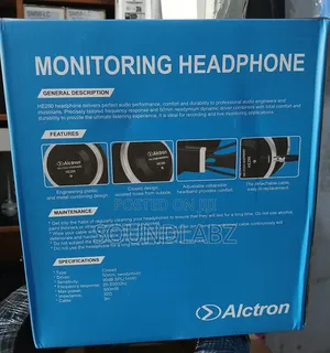 Alctron HE290 Pro Studio Monitoring Headphones
