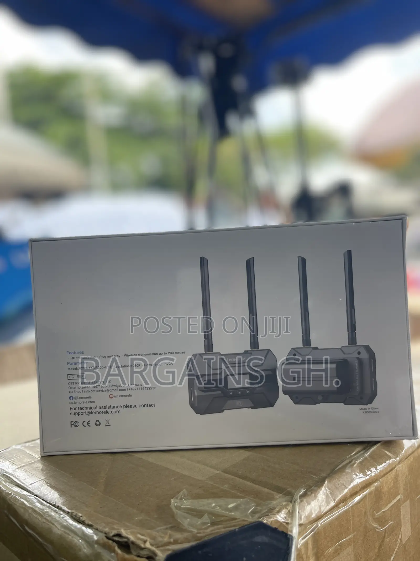 Lemorele R200 Wireless Video Transmitter And Receiver Kit