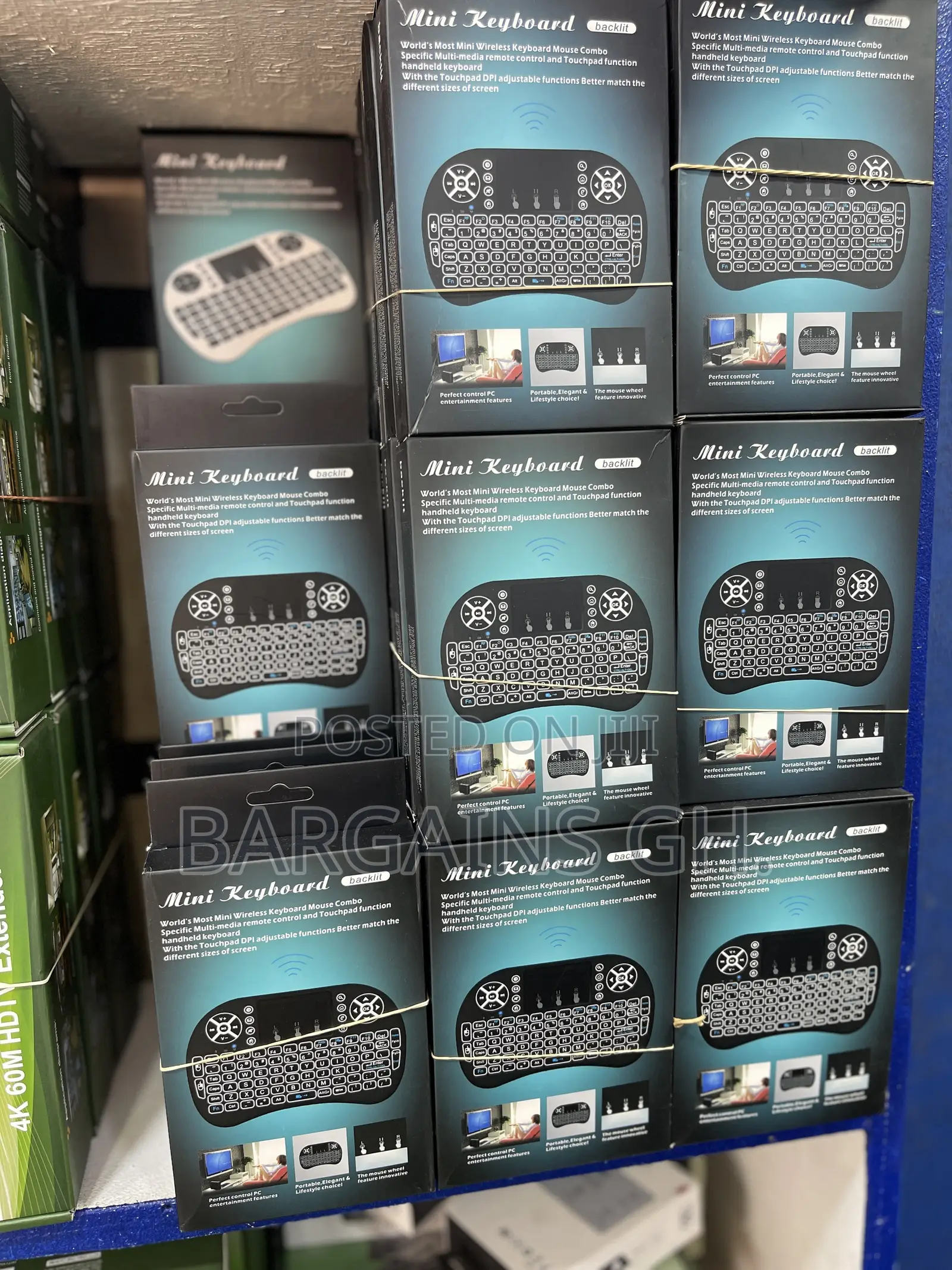 Mini Handheld Keyboard and Mouse