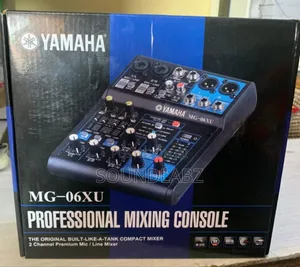 Yamaha MG06 6-Input Compact Stereo Mixer