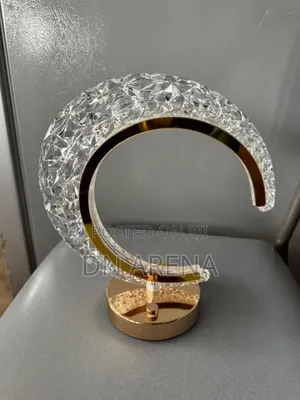 Acrylic Stars Moon Bedside Lamp Touch and Dimmable
