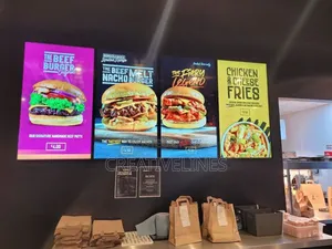 Food Menu Display.