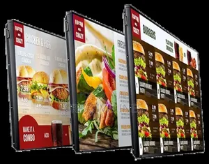 Food Menu Display.