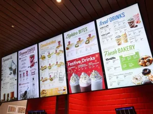 Food Menu Display.