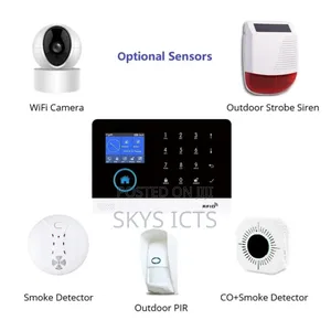 GSM Intrusion Alarm System Kit Wifi Home Security Alarm Kit