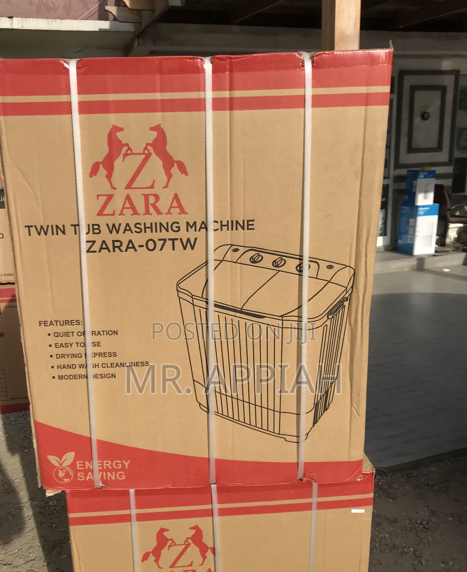 Shop Original Zara 7kg Semi-Auto Washing Machine.