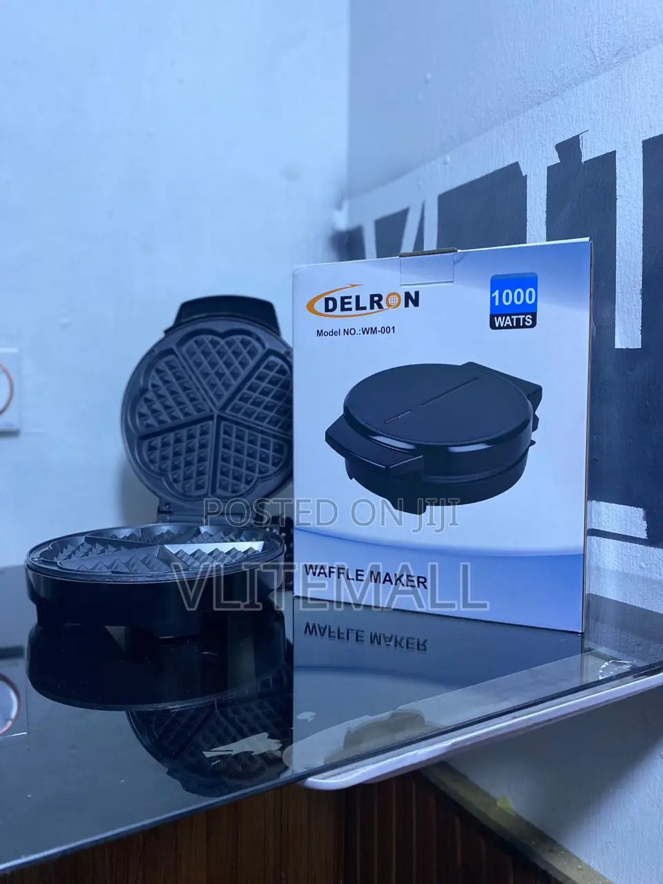 Delron 1000watts Waffle Maker
