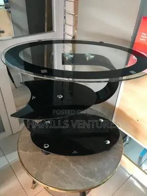 Glass Side Table