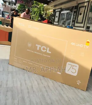 Order Unique TCL 75p755 75” Ultra Hd Google Television.