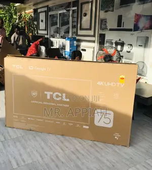 TCL 75p755 75” Ultra Hd Smart Google Electric Tv.