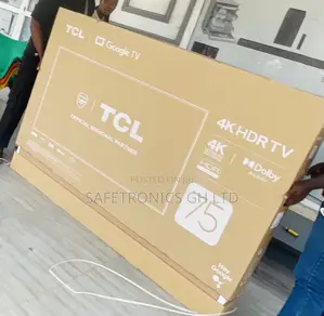 Kindly Buy New Smart Led Uhd TCL 75 Inch 75p755 Tv