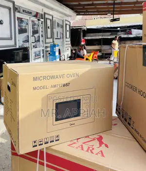 Durable Midea Am717bs7 17L Built-in Oven(Silver).