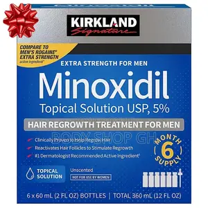 New and Improved Kirkland Minoxidil- Extra Strength for Men