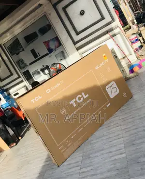 Order Classic TCL 75p755 75” Ultra Hd Smart Electric Tv.